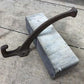 Lot 9 Rustic Cast Iron Hooks, Metal Coat Hoods, Cast Iron Wall Hooks, Hat Hooks