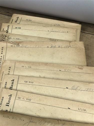 1912 Taft White House Invite, George G Wood Eureka Kansas Letters, Homer Koch