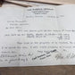 1912 Taft White House Invite, George G Wood Eureka Kansas Letters, Homer Koch