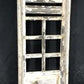 White Half Moon Shutter Wood Window Frame, Architectural Window Decorative A