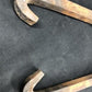 Blacksmith Metalworking Tong Tool, Vintage Cast Iron Large Hand Forged Tongs