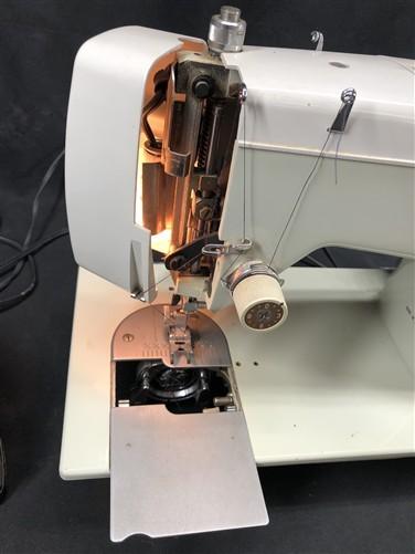 Sears Kenmore Sewing Machine Model 158.17501 w/ Foot Pedal, Vintage Working