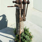 Blacksmith Post Vise, Cast Iron Vintage Tool, Anvil Amish Forge Blacksmith CV