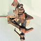 Blacksmith Post Vise, Cast Iron Vintage Tool, Anvil Amish Forge Blacksmith CV