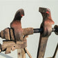 Blacksmith Post Vise, Cast Iron Vintage Tool, Anvil Amish Forge Blacksmith CV
