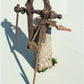 Blacksmith Post Vise, Cast Iron Vintage Tool, Anvil Amish Forge Blacksmith CV