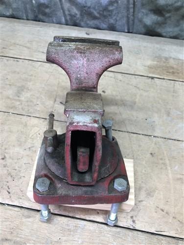 Wilton 3 1/2" Jaw Vise, Vintage Work Bench Table Swivel Anvil Blacksmith Tool A