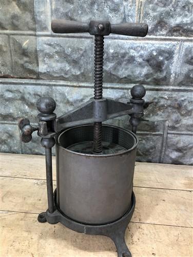 Fruit Press Apple Wine Cider Lard Press Sausage Stuffer Vintage Enterprise D