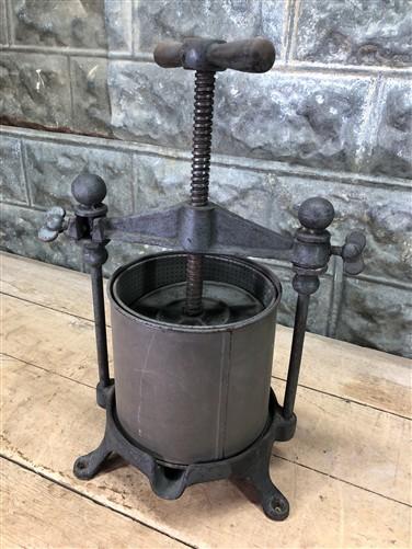 Fruit Press Apple Wine Cider Lard Press Sausage Stuffer Vintage Enterprise D