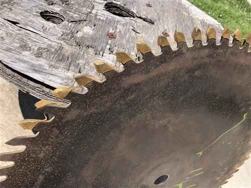26 Inch Circular Buzz Saw Blade Vintage Saw Mill Industrial Age Steampunk B