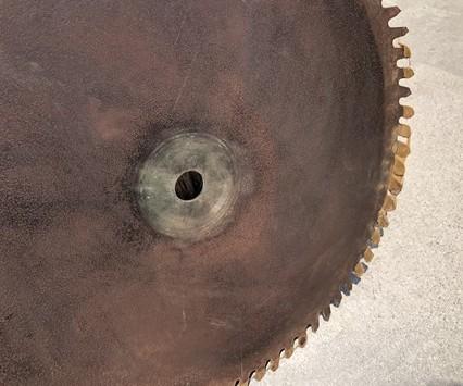 26 Inch Circular Buzz Saw Blade Vintage Saw Mill Industrial Age Steampunk B