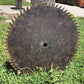 26 Inch Circular Buzz Saw Blade Vintage Saw Mill Industrial Age Steampunk A
