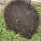 26 Inch Circular Buzz Saw Blade Vintage Saw Mill Industrial Age Steampunk A