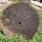 26 Inch Circular Buzz Saw Blade Vintage Saw Mill Industrial Age Steampunk A