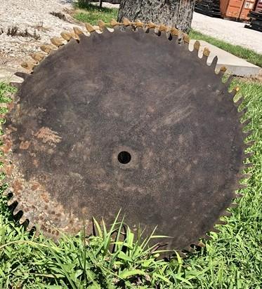 26 Inch Circular Buzz Saw Blade Vintage Saw Mill Industrial Age Steampunk A