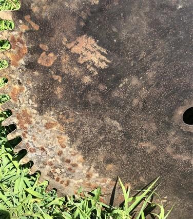 26 Inch Circular Buzz Saw Blade Vintage Saw Mill Industrial Age Steampunk A