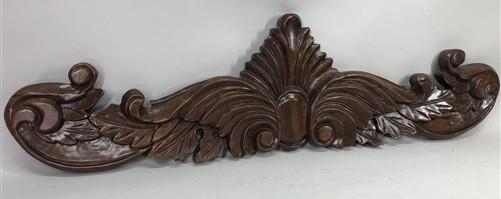 Crown Molding Header Trim Arch Door Window Pediment Architectural Salvage B51