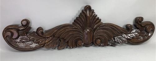 Crown Molding Header Trim Arch Door Window Pediment Architectural Salvage B51