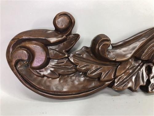 Crown Molding Header Trim Arch Door Window Pediment Architectural Salvage B51