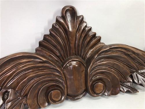 Crown Molding Header Trim Arch Door Window Pediment Architectural Salvage B51