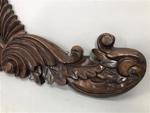 Crown Molding Header Trim Arch Door Window Pediment Architectural Salvage B51