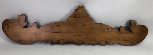Crown Molding Header Trim Arch Door Window Pediment Architectural Salvage B51
