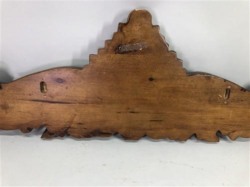 Crown Molding Header Trim Arch Door Window Pediment Architectural Salvage B51