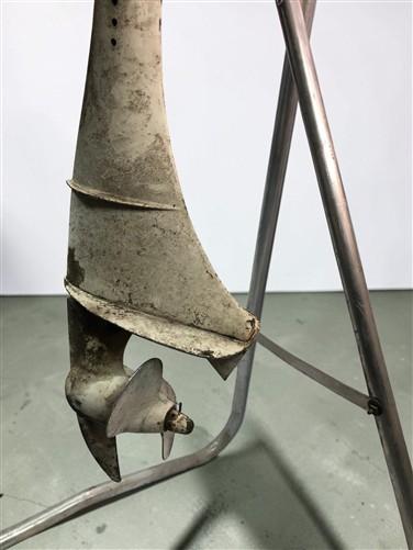 1960s Clinton Apache Boat Motor Model J9-1106, Classic Outboard Boat Motor