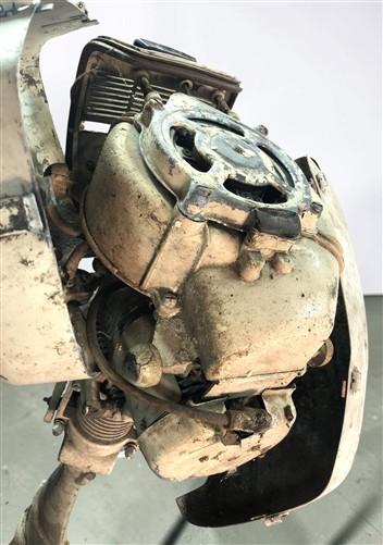 1960s Clinton Apache Boat Motor Model J9-1106, Classic Outboard Boat Motor