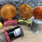 Empco Lite Construction Lights, Vintage Model 2005 2006 Barricade Beacon Lights
