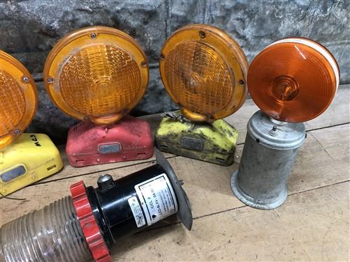 Empco Lite Construction Lights, Vintage Model 2005 2006 Barricade Beacon Lights