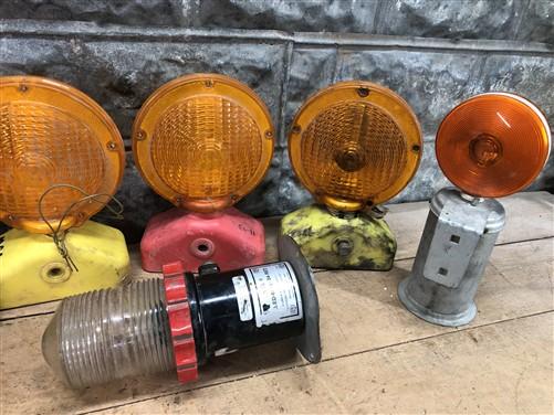 Empco Lite Construction Lights, Vintage Model 2005 2006 Barricade Beacon Lights