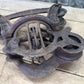 Adjustable Junior Louden Hay Trolley, Cast Iron Antique Pulley Barn Carrier D