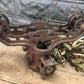 Myers OK Unloader Hay Trolley, Cast Iron Barn Carrier Rustic Vintage Farm Tool H
