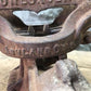 Myers OK Unloader Hay Trolley, Cast Iron Barn Carrier Rustic Vintage Farm Tool H