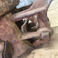 Myers OK Unloader Hay Trolley, Cast Iron Barn Carrier Rustic Vintage Farm Tool H
