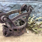 Adjustable Junior Louden Hay Trolley, Cast Iron Antique Pulley Barn Carrier C