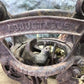 Adjustable Junior Louden Hay Trolley, Cast Iron Antique Pulley Barn Carrier C