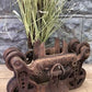 Louden Hay Trolley, Cast Iron Antique Pulley Barn Carrier Rustic Tool E