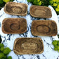 5 Small Wooden Dough Bowls, Carved Wood Trencher, Rustic Home Decor, Farmhouse