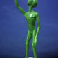 Alien Statue, Green Space Men, UFO Extraterrestrial Alien Art, Cast Aluminum, K