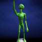 Alien Statue, Green Space Men, UFO Extraterrestrial Alien Art, Cast Aluminum, K