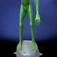 Alien Statue, Green Space Men, UFO Extraterrestrial Alien Art, Cast Aluminum, K