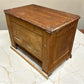 6 Drawer Architect's Flat File Cabinet, Vintage Oak Blueprint Storage File Chest