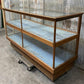 Oak Display Case, Vintage Oak Store Counter Cigar Tobacco Humidor Glass Showcase