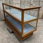Oak Display Case, Vintage Oak Store Counter Cigar Tobacco Humidor Glass Showcase