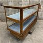 Oak Display Case, Vintage Oak Store Counter Cigar Tobacco Humidor Glass Showcase