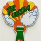 The Uncola Sign, Vintage 1976 7Up One Sided Advertising Sign, Soda Soft Drink A