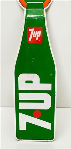 The Uncola Sign, Vintage 1976 7Up One Sided Advertising Sign, Soda Soft Drink A