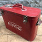 Drink Coca Cola Bottle Cooler, Vintage Metal Picnic Ice Chest, Bottle Opener